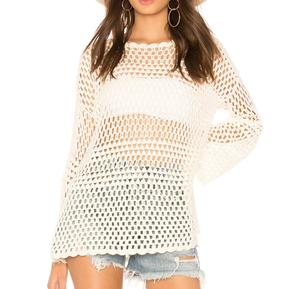 Show Me Your MuMu Paula Pullover - Silver Blue